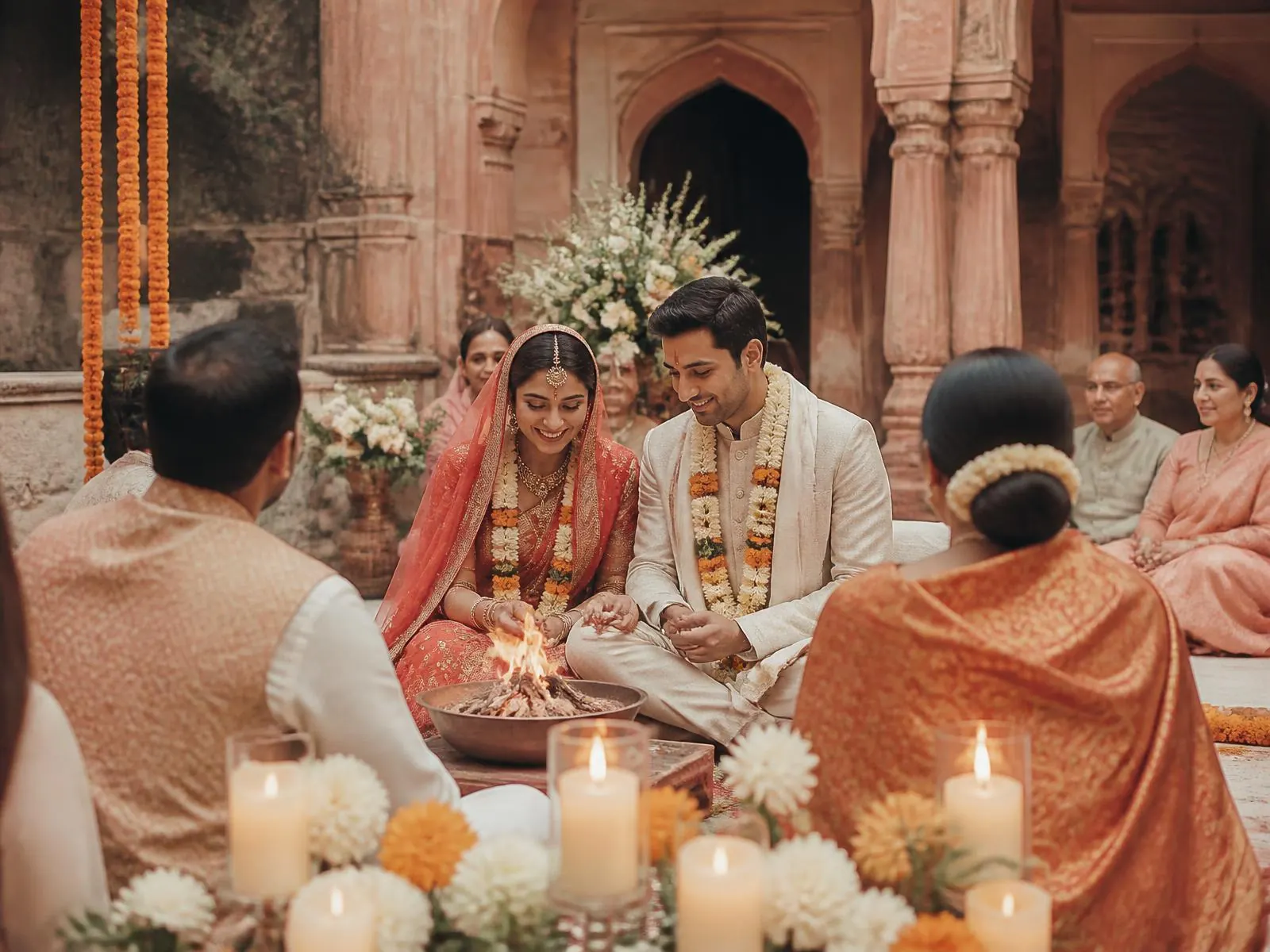 An Intimate Jaipur Wedding — A private haveli, Jaipur