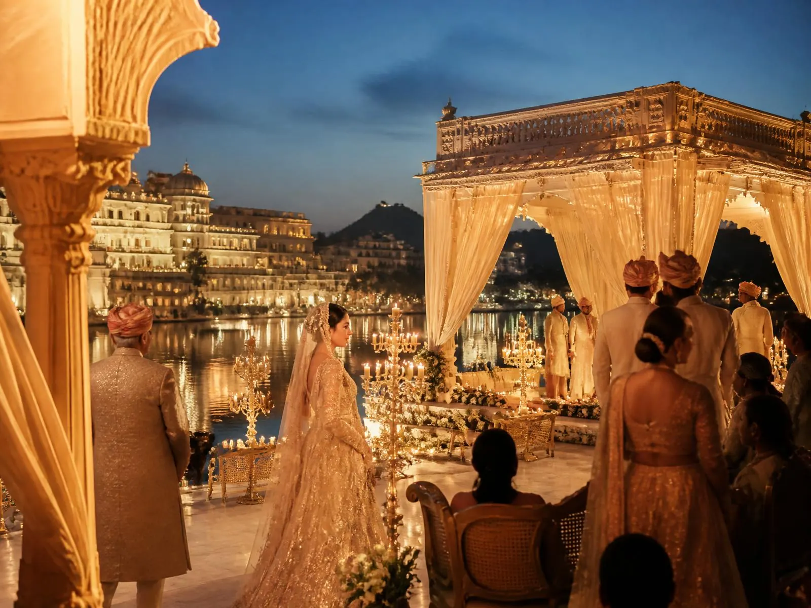 A Palace Wedding in Udaipur — Lake Pichola, Udaipur